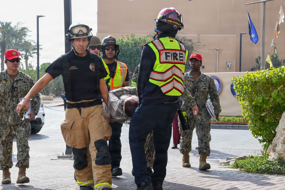 NSA Bahrain, NAVCENT Hold Vigilant Resolve Training Exercise