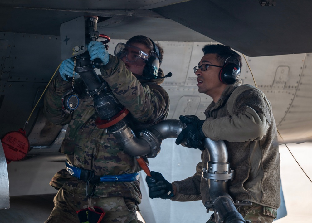 Fueling the Fight: Hot-Pit Refueling Sustains Combat Airpower at Osan