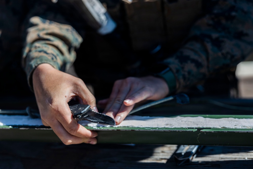 3rd LLB executes a demolition live-fire range at PTA