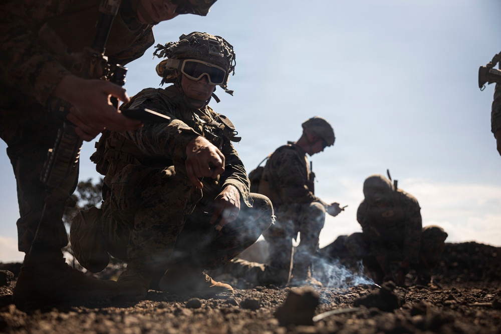 3rd LLB executes a demolition live-fire range at PTA