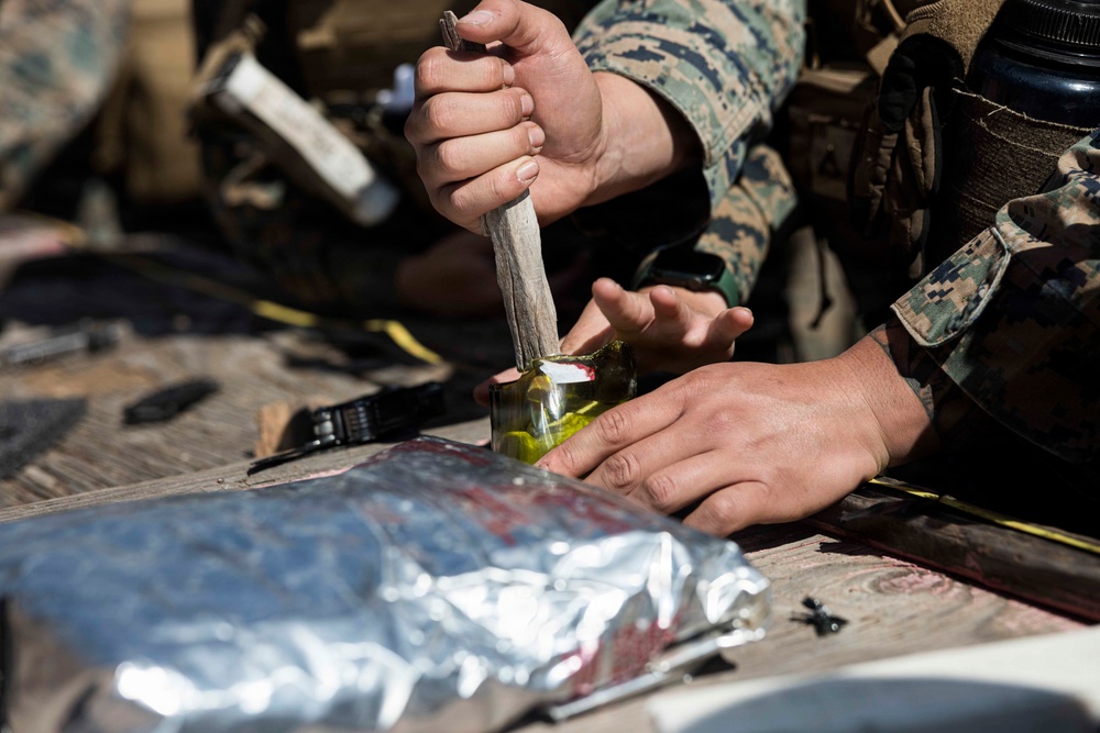 3rd LLB executes a demolition live-fire range at PTA