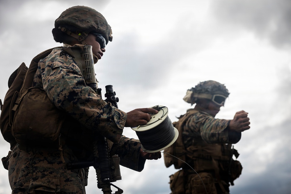 3rd LLB executes a demolition live-fire range at PTA