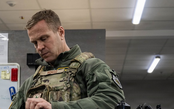 31 FW deputy commander prepares for flight