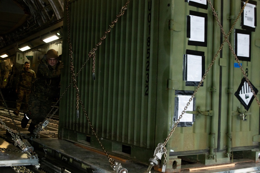 CORE26 | U.S. and Norwegian Forces Conduct Joint Offload for Exercise Cold Response 26