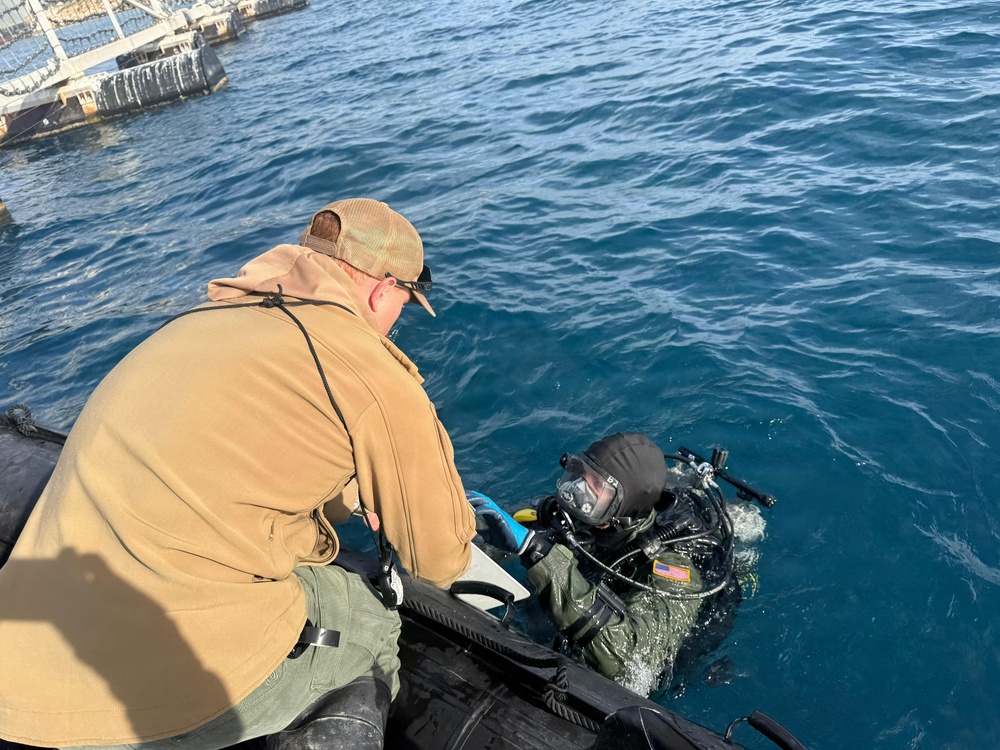 Seabees Divers Reinforce Maritime Force Protection at Naval Support Activity (NSA) Souda Bay, Greece