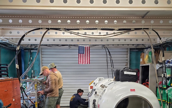 Seabees Divers Reinforce Maritime Force Protection at Naval Support Activity (NSA) Souda Bay, Greece