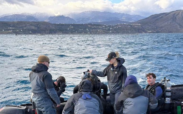 Seabees Divers Reinforce Maritime Force Protection at Naval Support Activity (NSA) Souda Bay, Greece
