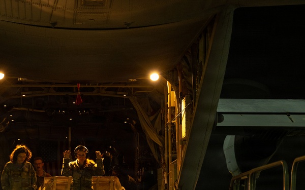 61st Expeditionary Airlift Squadron conducts airlift mission
