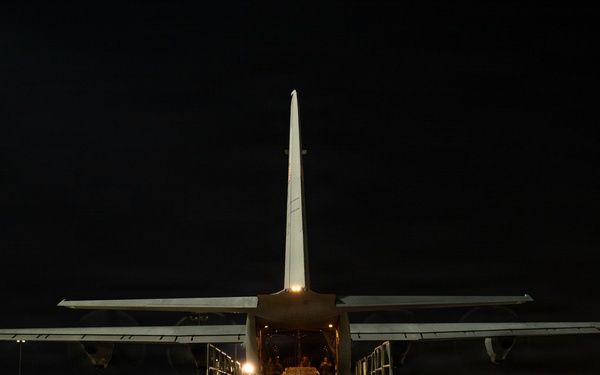 61st Expeditionary Airlift Squadron conducts airlift mission