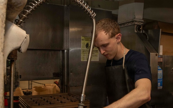 Abraham Lincoln conducts routine operations