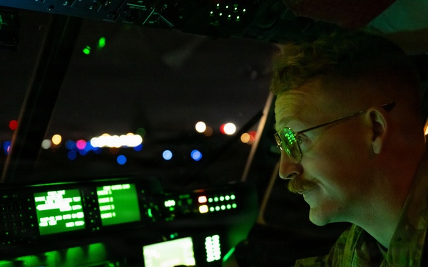 61st Expeditionary Airlift Squadron conducts airlift mission