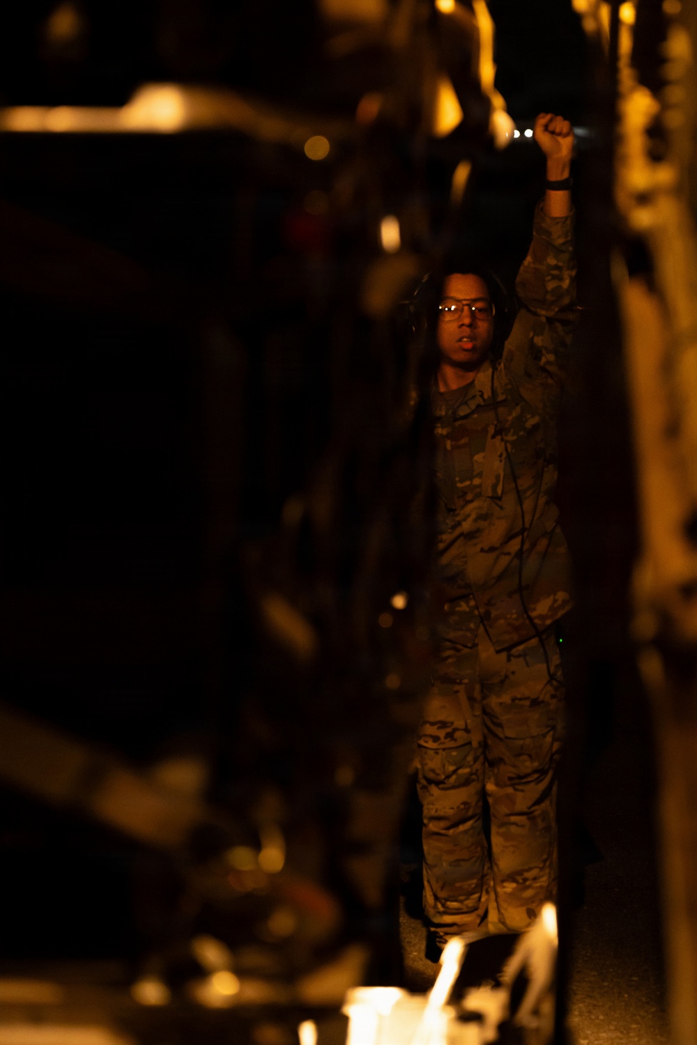 61st Expeditionary Airlift Squadron conducts airlift mission