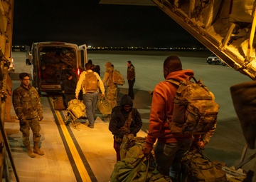 61st Expeditionary Airlift Squadron conducts airlift mission