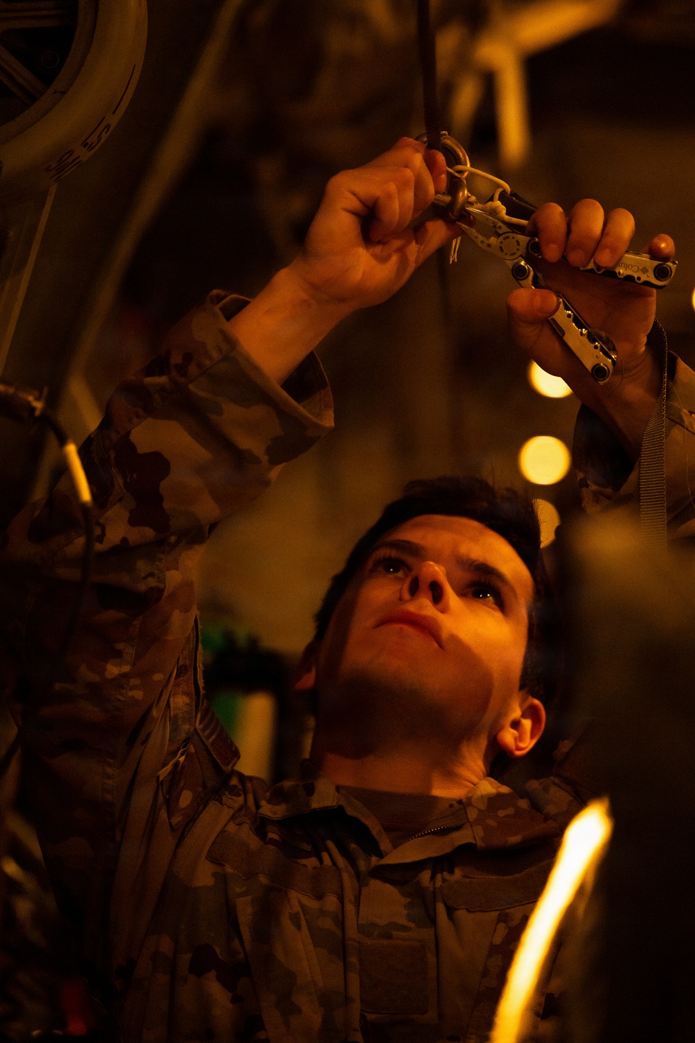 61st Expeditionary Airlift Squadron conducts airdrop mission