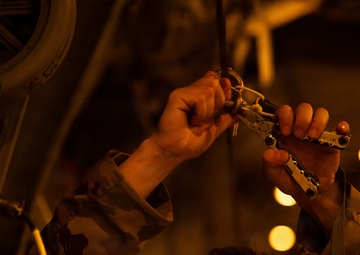 61st Expeditionary Airlift Squadron conducts airdrop mission