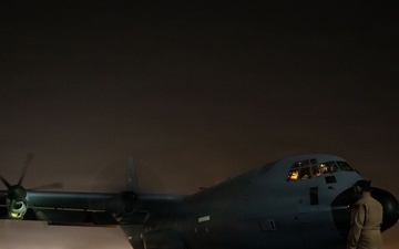 61st Expeditionary Airlift Squadron conducts airdrop mission