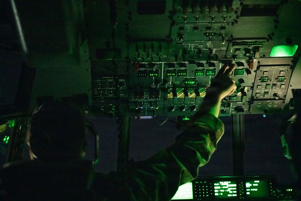 61st Expeditionary Airlift Squadron conducts airdrop mission