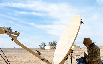 Communications Setup at Readiness and Dispersal Exercise