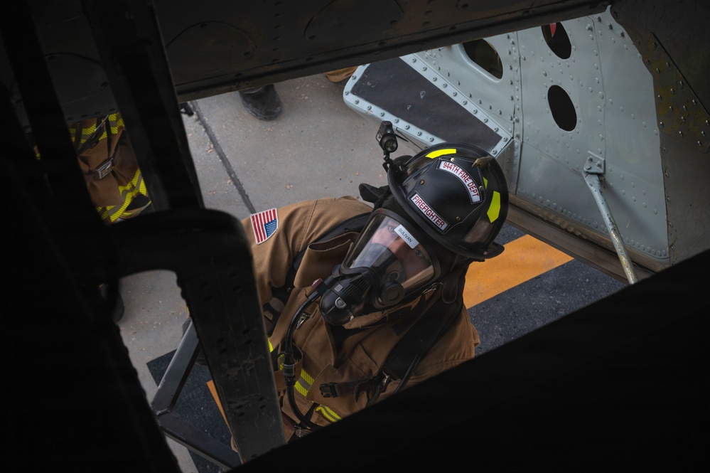 379th ECES conduct immersive training on KC-135