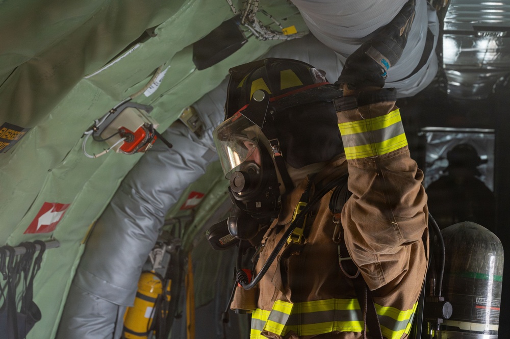 379th ECES conducts immersive training on KC-135