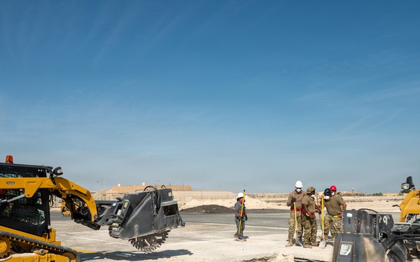 379th ECES trains to restore runways during RADR exercise