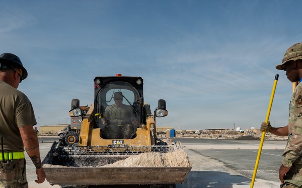 379th ECES trains to restore runways during RADR exercise