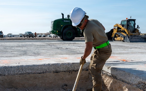 379th ECES trains to restore runways during RADR exercise