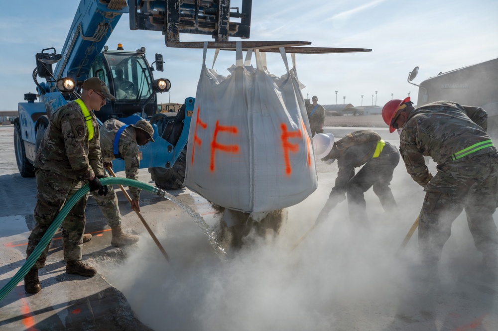379th ECES trains to restore runways during RADR exercise