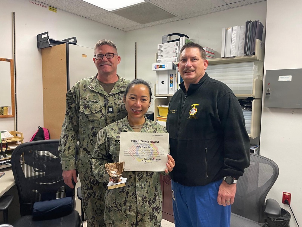 Good Catch Awards Highlight Commitment to High Reliability at Naval Hospital Rota