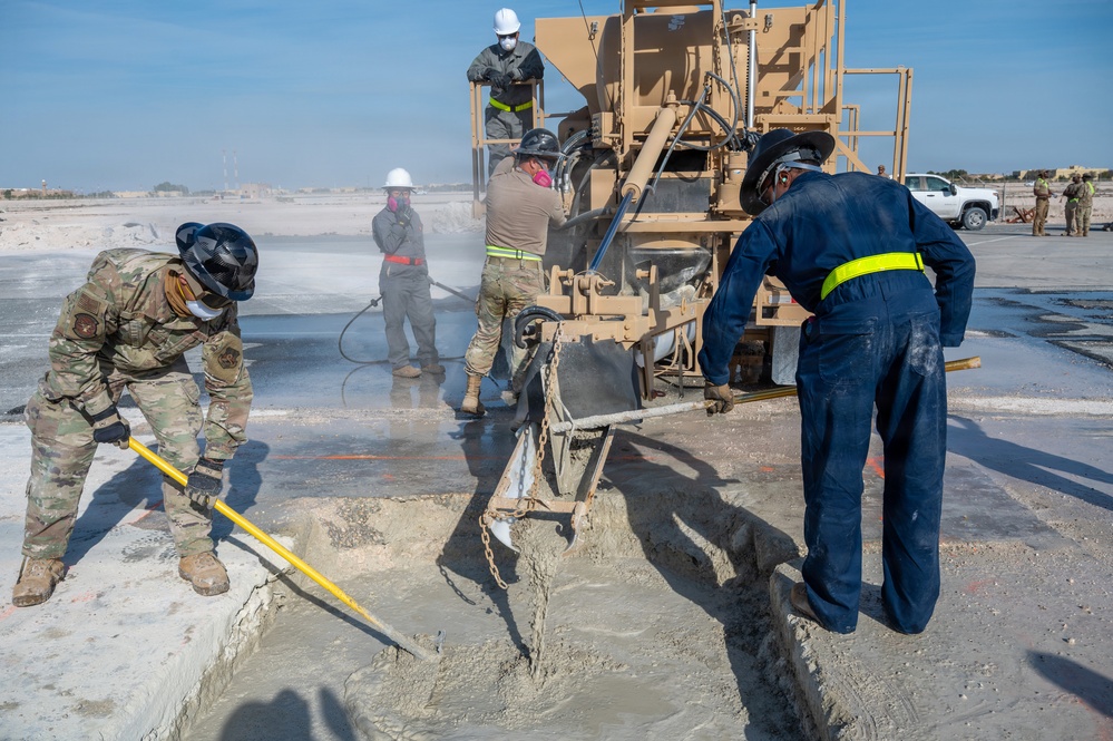 379th ECES trains to restore runways during RADR exercise