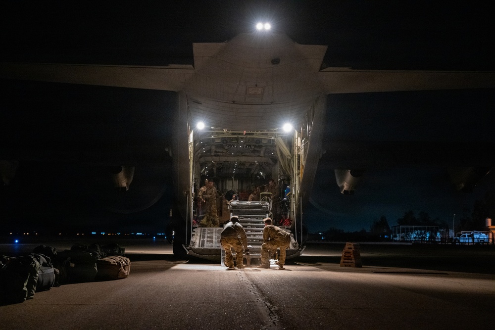 Readiness and Dispersal Exercise Arrival