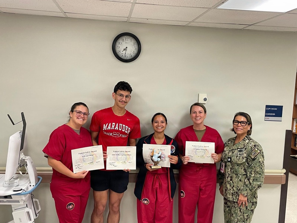 Good Catch Awards Highlight Commitment to High Reliability at Naval Hospital Rota