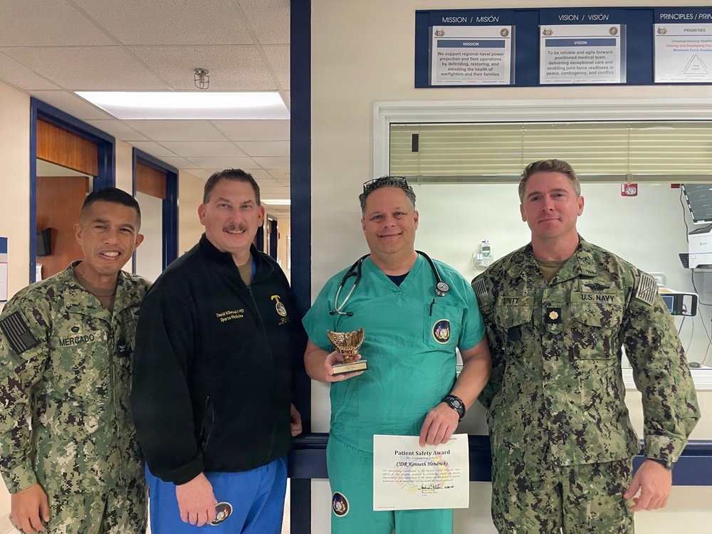 Good Catch Awards Highlight Commitment to High Reliability at Naval Hospital Rota