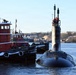 New Mexico Arrives at Naval Submarine Base New London