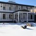 Historic Commandant’s Office Covered in Snow