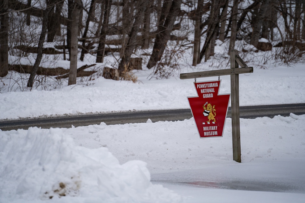 Fort Indiantown Gap snow