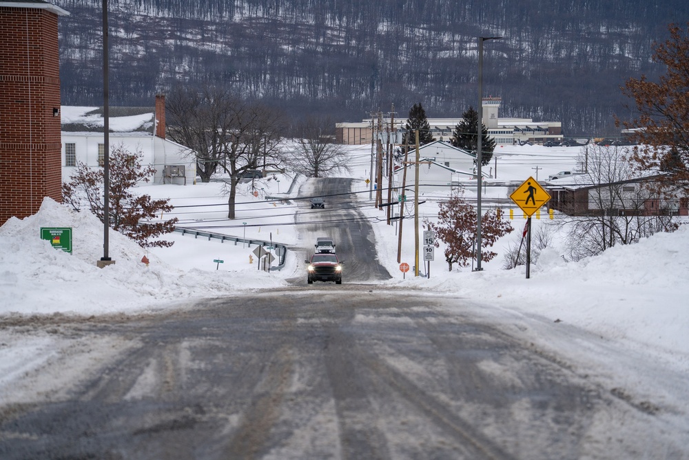 Fort Indiantown Gap snow