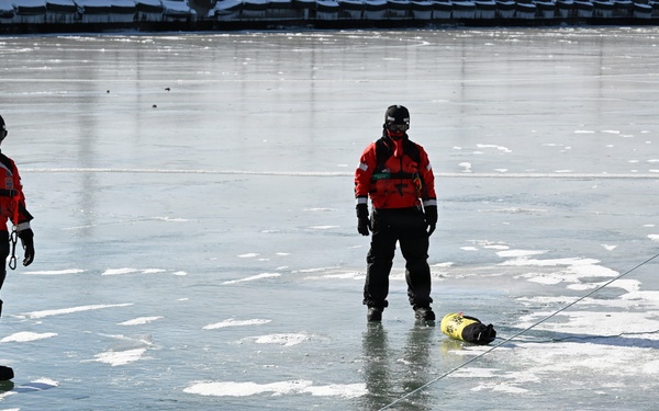 U.S. Coast Guard Station Lorain Ice Rescue School