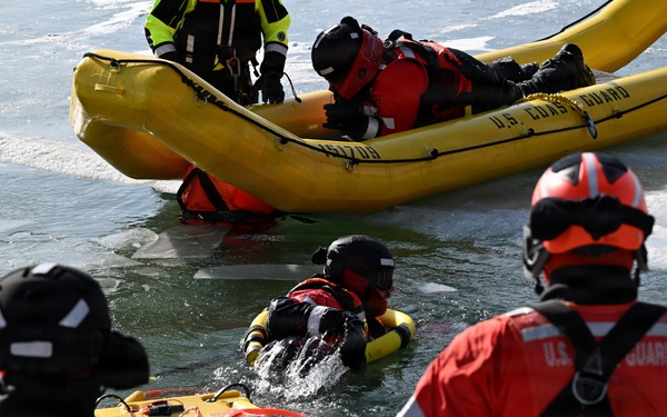 U.S. Coast Guard Station Lorain Ice Rescue School