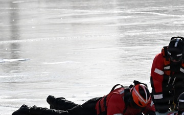 U.S. Coast Guard Station Lorain Ice Rescue School