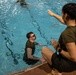 U.S. Marines participate in Water Survival Advanced Course