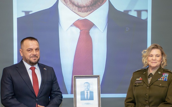 U.S. Army Command and General Staff College inducts first Republic of Kosovo International Military Student Alumni