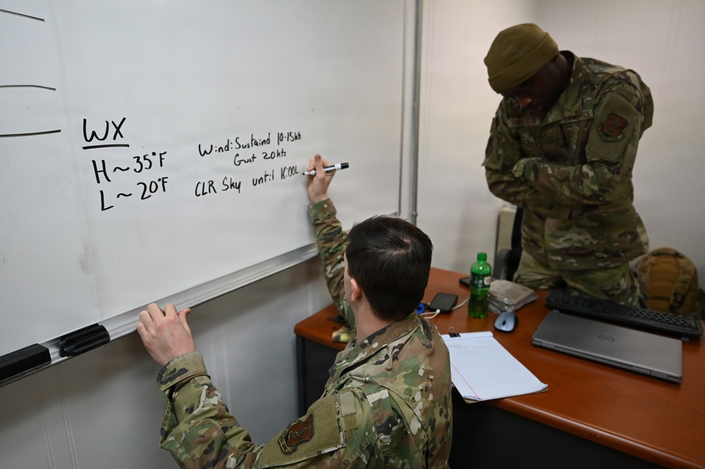 Building a winter weather report