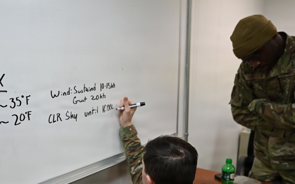 Building a winter weather report