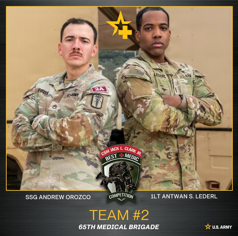 2026 CSM Jack L. Clark Best Medic Competition Team