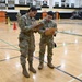 104th Fighter Wing volunteers with JROTC at Regional drill competition