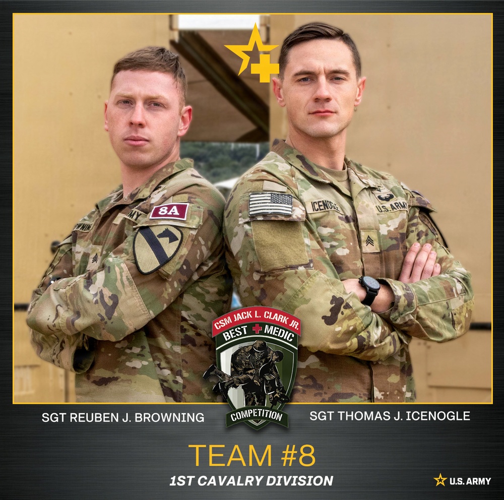 2026 CSM Jack L. Clark Best Medic Competition Team