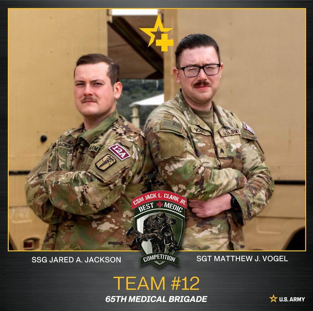 2026 CSM Jack L. Clark Best Medic Competition Team