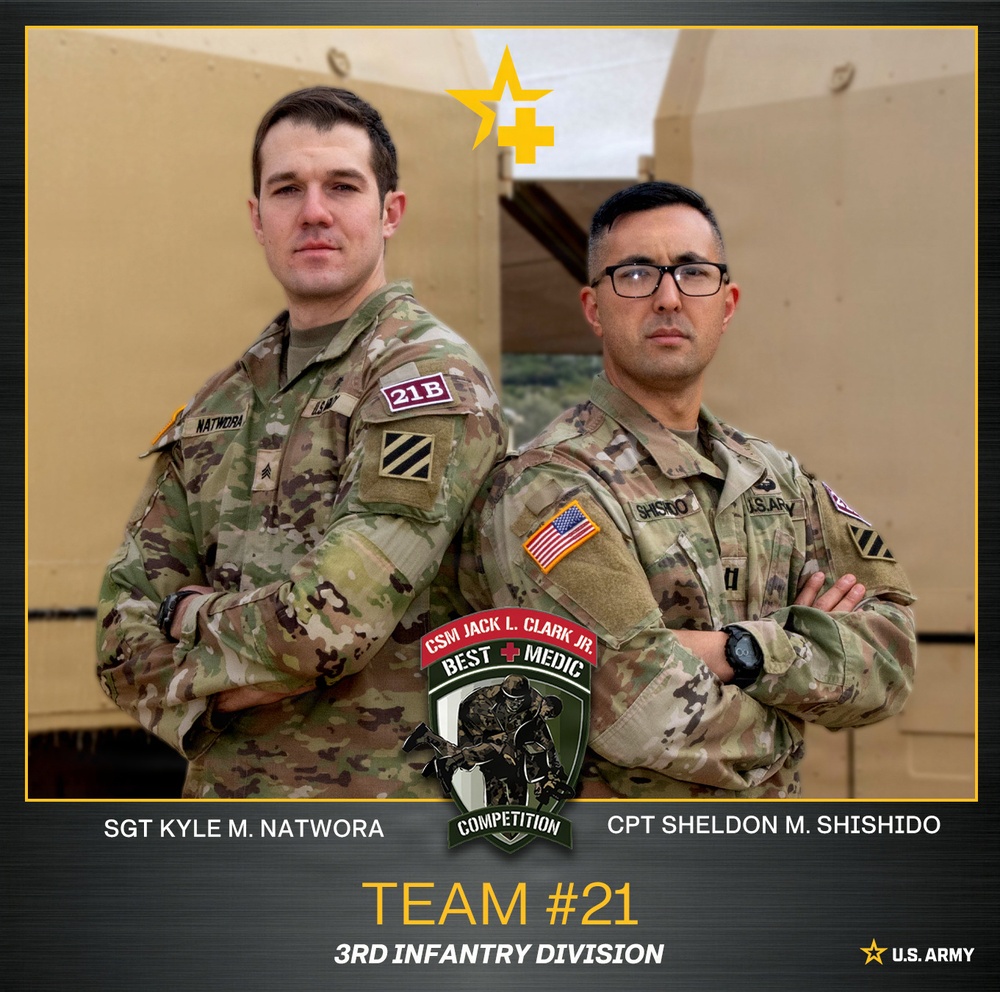 2026 CSM Jack L. Clark Best Medic Competition Team