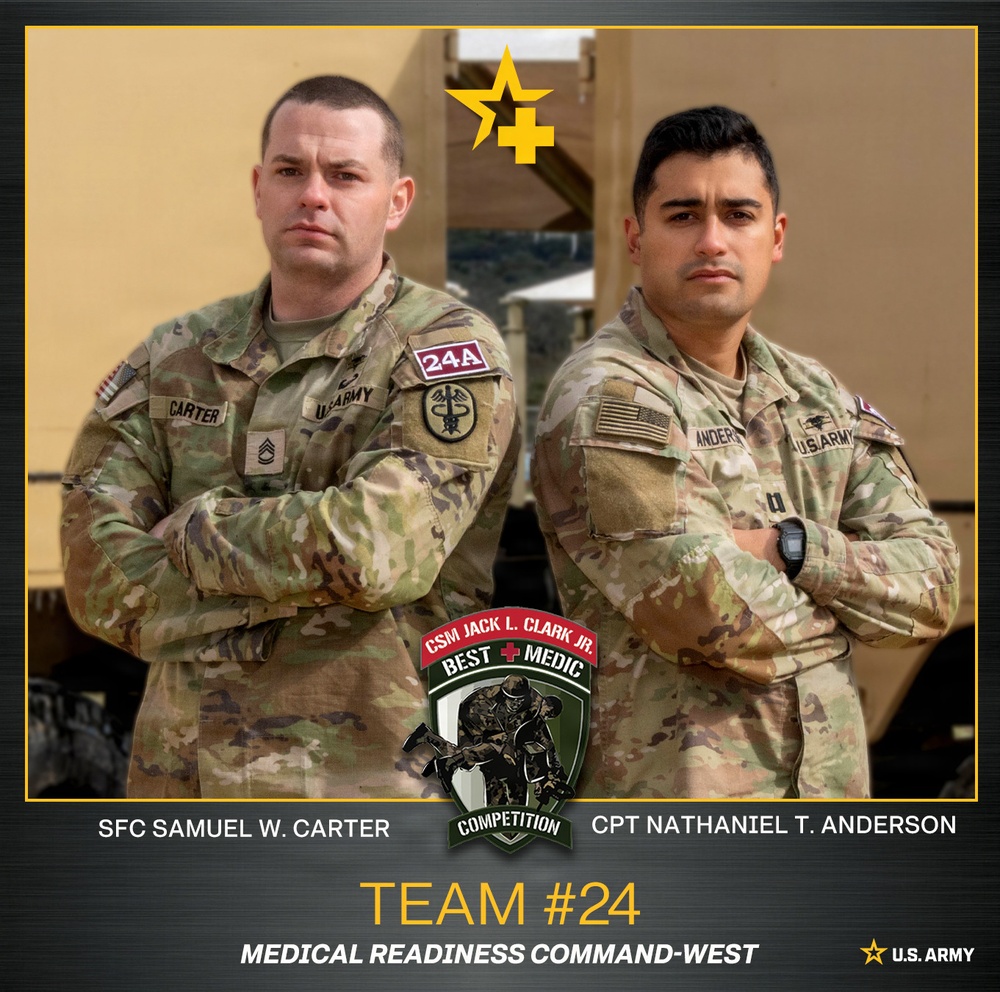 2026 CSM Jack L. Clark Best Medic Competition Team